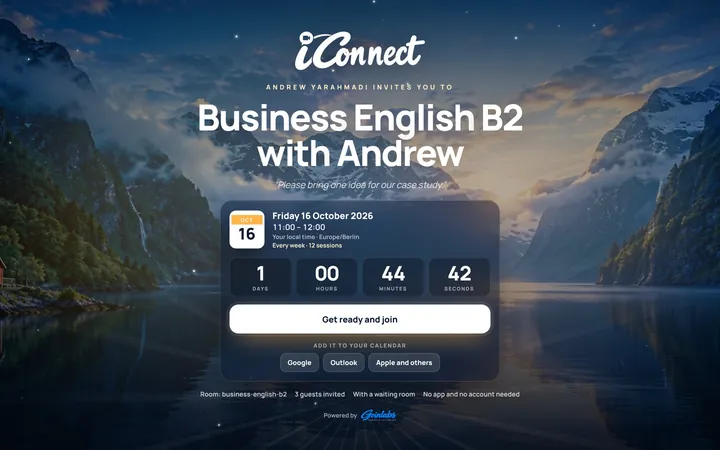 Start screen