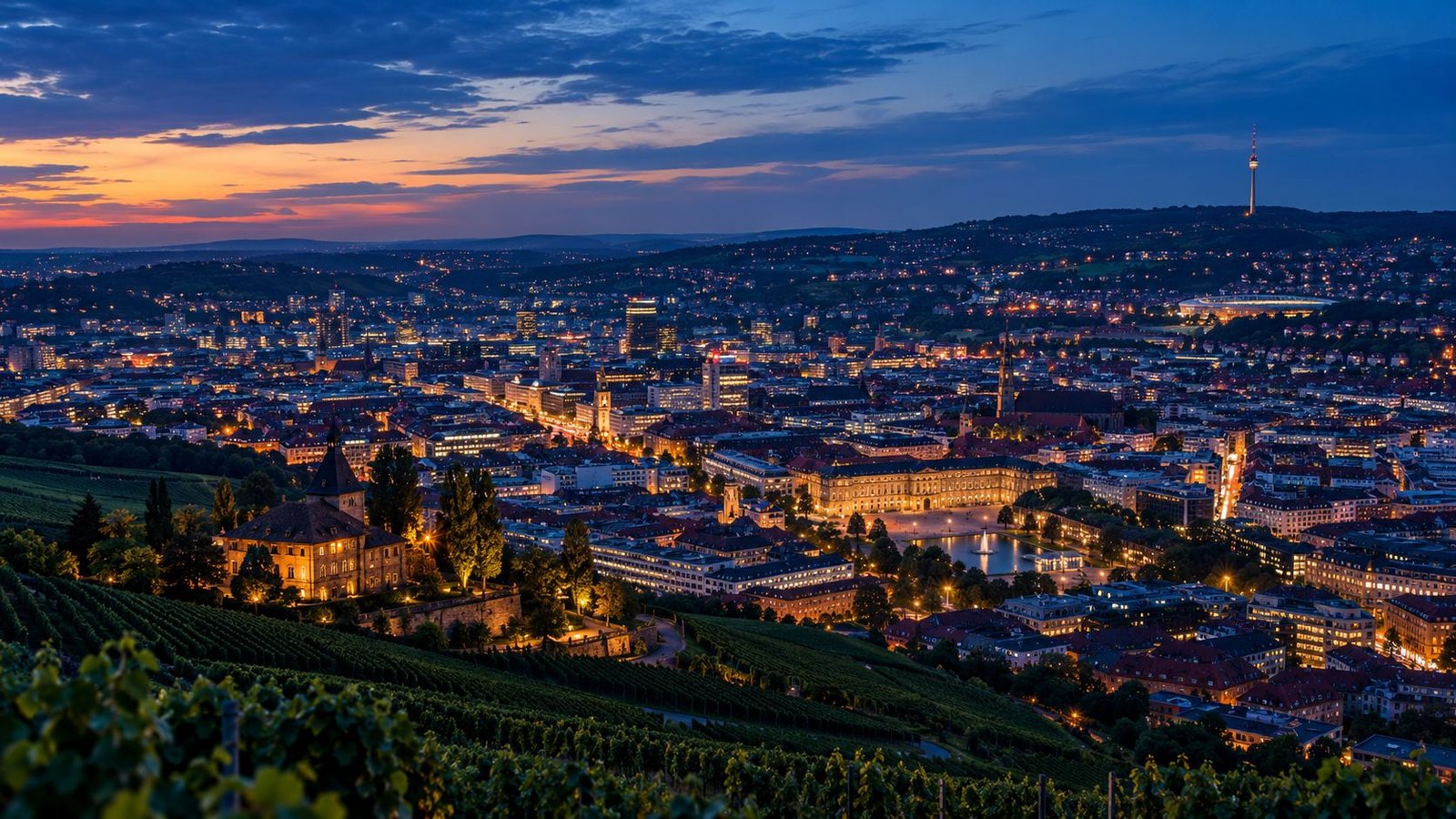 Stuttgart from above